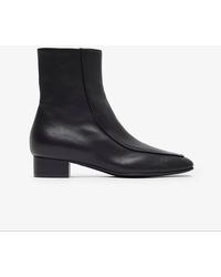Herbert Levine - Shadow Ban 30 Soft Leather Black Boots - Lyst