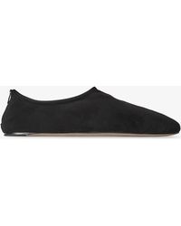 The Row - Stellene Suede Ballet Flats - Lyst