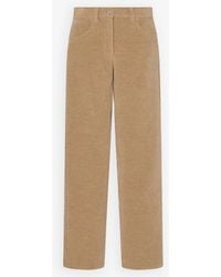 The Row - Clair Corduroy Pants - Lyst
