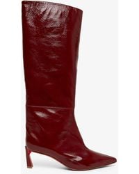 Christian Louboutin - Condorocombo 55 Red Soft Patent Boots - Lyst