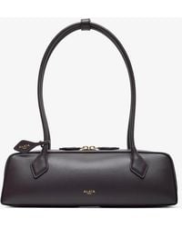 Alaïa - Le Teckel Medium Brown Smooth Leather Bag - Lyst