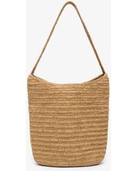 The Row - Alma Raffia Shoulder Bag - Lyst