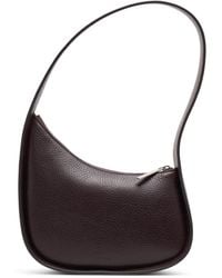The Row - Half Moon Brown Leather Bag - Lyst