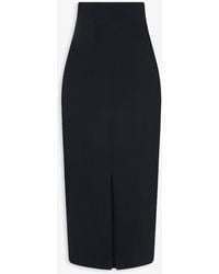 The Row - Iphora Black Wool Skirt - Lyst