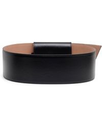 Alaïa - Knot Belt Black Leather Belt - Lyst