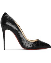 christian louboutin heels blue