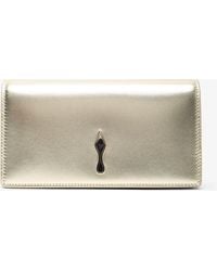 Christian Louboutin - Bettina Laminated Nappa Clutch - Lyst