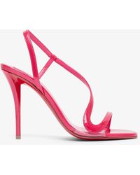 Christian Louboutin - Rosa Z 100 Pink Sandals - Lyst