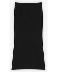 Givenchy - Black Low Waist Skirt - Lyst