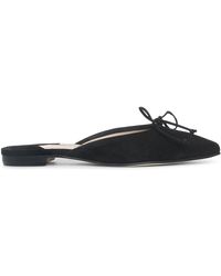 manolo blahnik ballerimu black