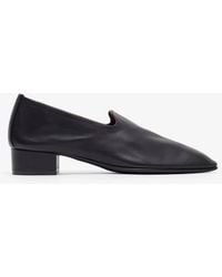 Herbert Levine - 30 Soft Leather Black Loafers - Lyst