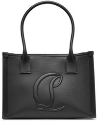 Christian Louboutin - By My Side E/w Black Leather Tote Bag - Lyst