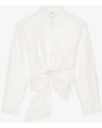 Givenchy - Wrap Bow Shirt - Lyst
