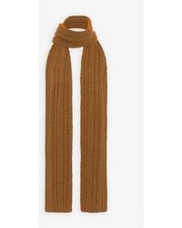 The Row - Amos Tan Wool Scarf - Lyst