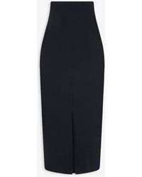 The Row - Iphora Black Wool Skirt - Lyst