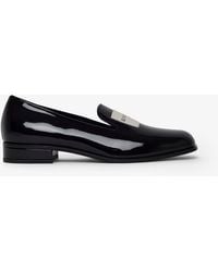 Givenchy - Tux Black Patent Loafers - Lyst