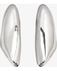 Alaïa - Bombe Silver Earrings - Lyst