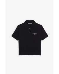 Givenchy - Short Sleeve Black Polo Shirt - Lyst