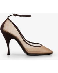 Alaïa - Transparent Amber Strappy Pumps - Lyst
