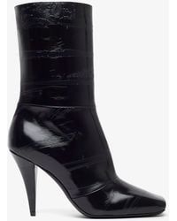 Givenchy - Black 95 Zipped Ankle Boots - Lyst