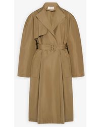 The Row - Amapola Silk Trench Coat - Lyst
