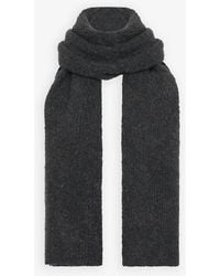 The Row - Luthgard Faded Black Cashmere Scarf - Lyst
