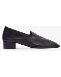 Herbert Levine - 30 Soft Leather Black Loafers - Lyst