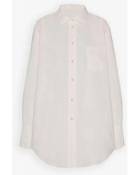 The Row - Ment Sanded Cotton Shirt - Lyst