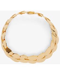 Alaïa - Le Cour Gold Necklace - Lyst