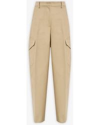 Givenchy - Cocoon Beige Trousers - Lyst