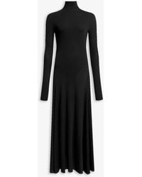 Alaïa - Dress With Turtleneck - Lyst