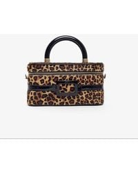 Roger Vivier - Belle Vivier Vanity Leopard Mini Bag - Lyst