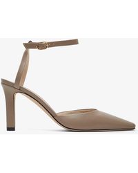 The Row - Carla 80 Ankle Strap Pumps - Lyst