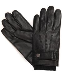 HUGO BOSS Mens Haindt1 Leather Glove 