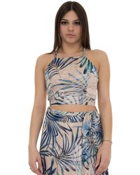 Guess - Top Gaelle crop - Lyst