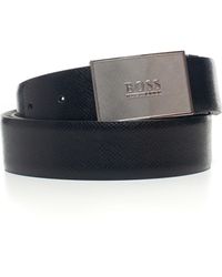 boss reming reversible leather belt