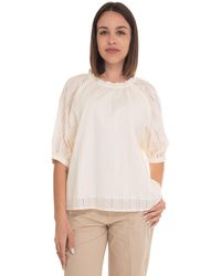 Woolrich - Camicia da donna BRODERIE ANGLAISE - Lyst