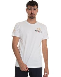 La Martina - T-shirt girocollo mezza manica Yvon - Lyst
