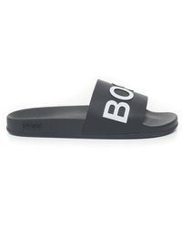 mens hugo boss flip flops