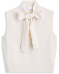 Scanlan Theodore - Cashmere Tie Sleeveless Tank - Lyst