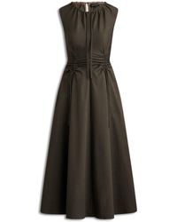 Scanlan Theodore - Cotton Sateen Cargo Dress - Lyst