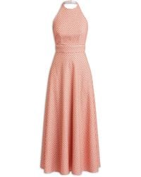 Scanlan Theodore Cornelli Halter Dress in Black | Lyst