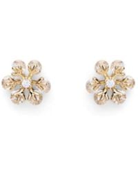 Scanlan Theodore - Crystal Petal Studs - Lyst