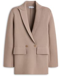 Scanlan Theodore - Crepe Knit Tailored Blazer - Lyst
