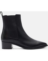 SCAROSSO - Olivia Nera Chelsea Boots - Lyst