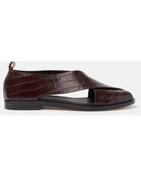 SCAROSSO - Eros Dark Croco - Lyst