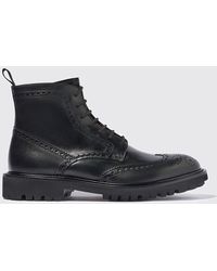 SCAROSSO - Thomas Black Boots - Lyst