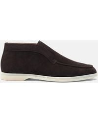 SCAROSSO - Leonardo Braun Veloursleder - Lyst