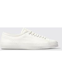 SCAROSSO - Ambrogio White Sneakers - Lyst