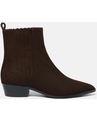 SCAROSSO - Olivia Suede - Lyst
